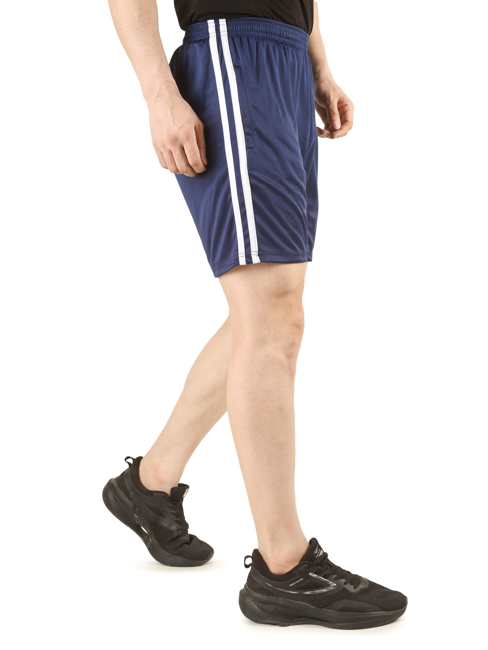 Men’s Double Stripe Training Shorts - Image 3