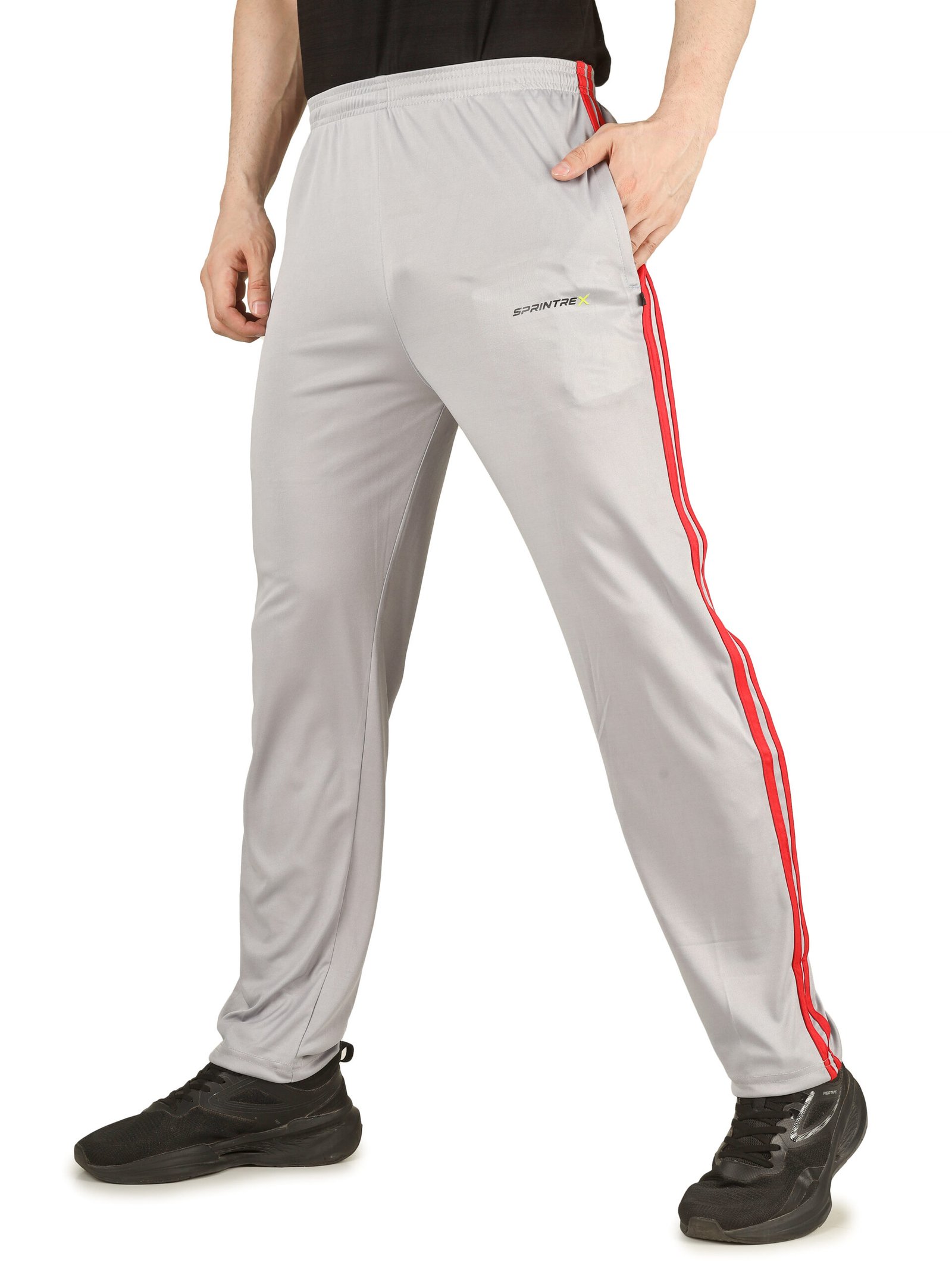 Men’s Performance Double Stripe Track Pants - Image 2
