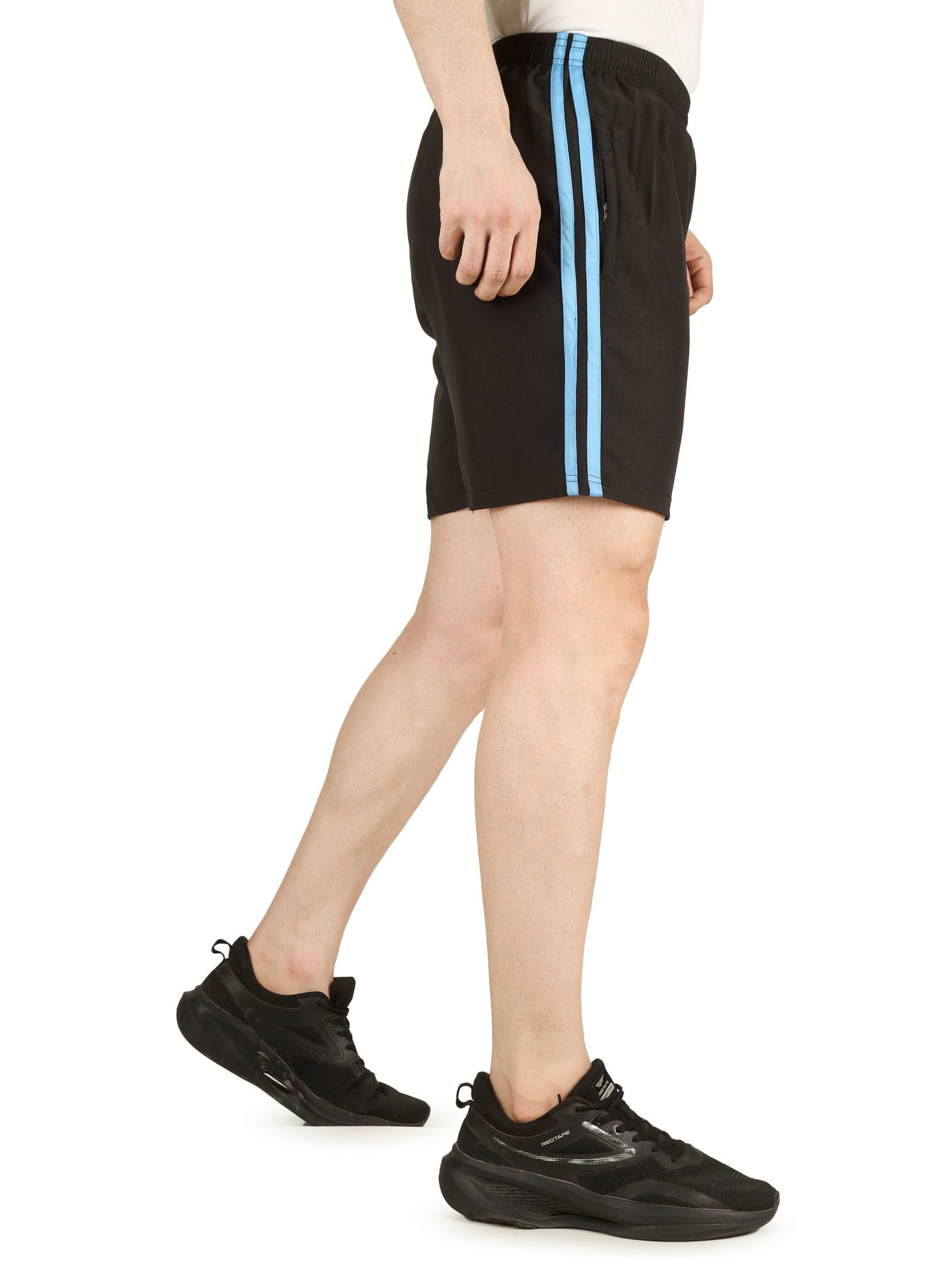 Men’s Flex Double Stripe Training Shorts - Image 3