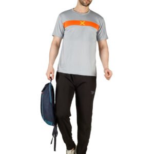 Men’s Breathable Panel Design Sports T-Shirt