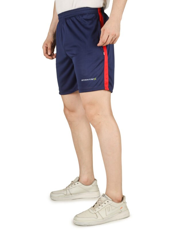 Men Red stripe shorts